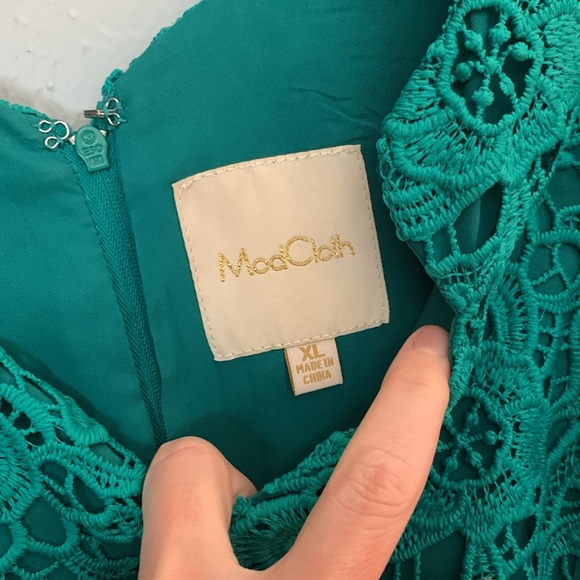 ModCloth Lace Overlay Evening Out Dress - Picture 3 of 6